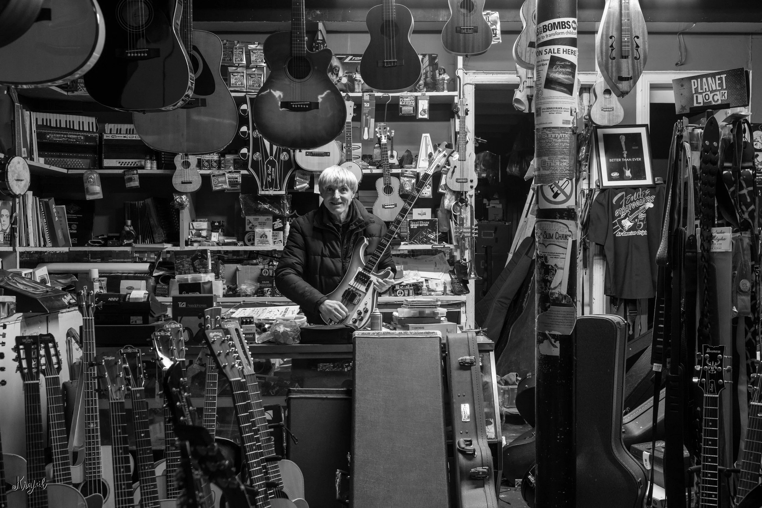 Charlie at Southside Music